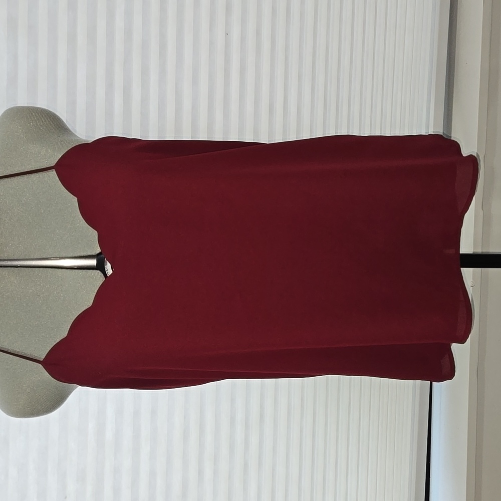 Express Scalloped Edge Reversible Tank Top